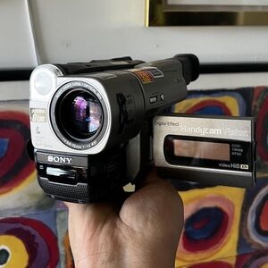 Sony Handycam Vision Digital Camcorder - Gray and Black